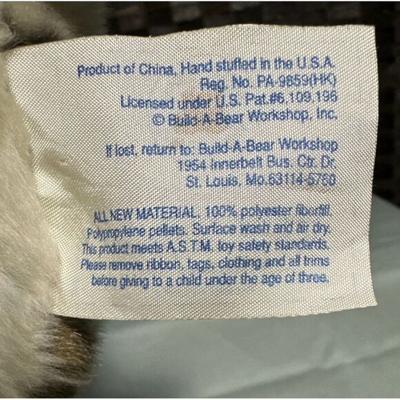 Build A Bear 2006 Snow Leopard 15" World Wildlife Fund WWF Stuffed Animal Plush - Picture 7 of 11